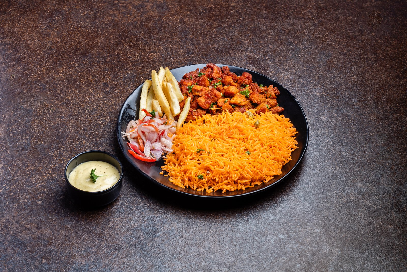 Kudo harah with rice